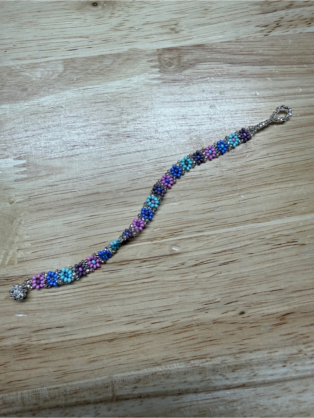 Handmade Mexican beaded bracelet Adjustable